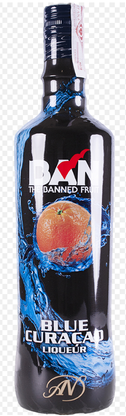Ban Blue Curacao 1L
