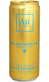 AU VODKA RASBERRY SODA 33CL
