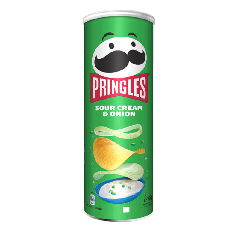 Pringles 165g Sour Cream and Onion