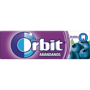 Chicle Orbit Blueberries